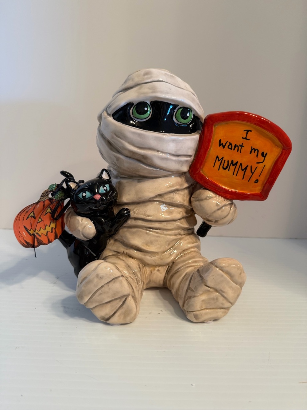 Blue Sky Clayworks I WANT MY MUMMY Halloween Figurine NEW